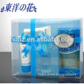 handmade clear pvc cosmetic packaging box